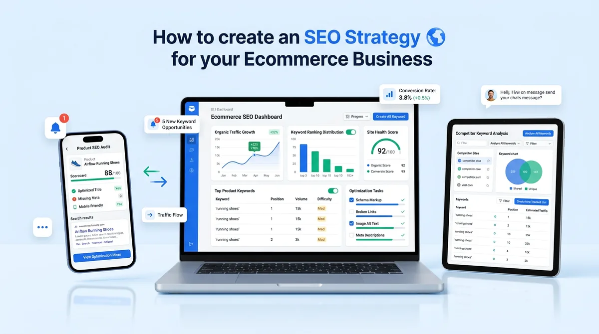 How to create an SEO Strategy for your Ecommerce Business