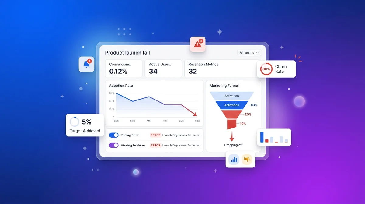 Product Launch Failed