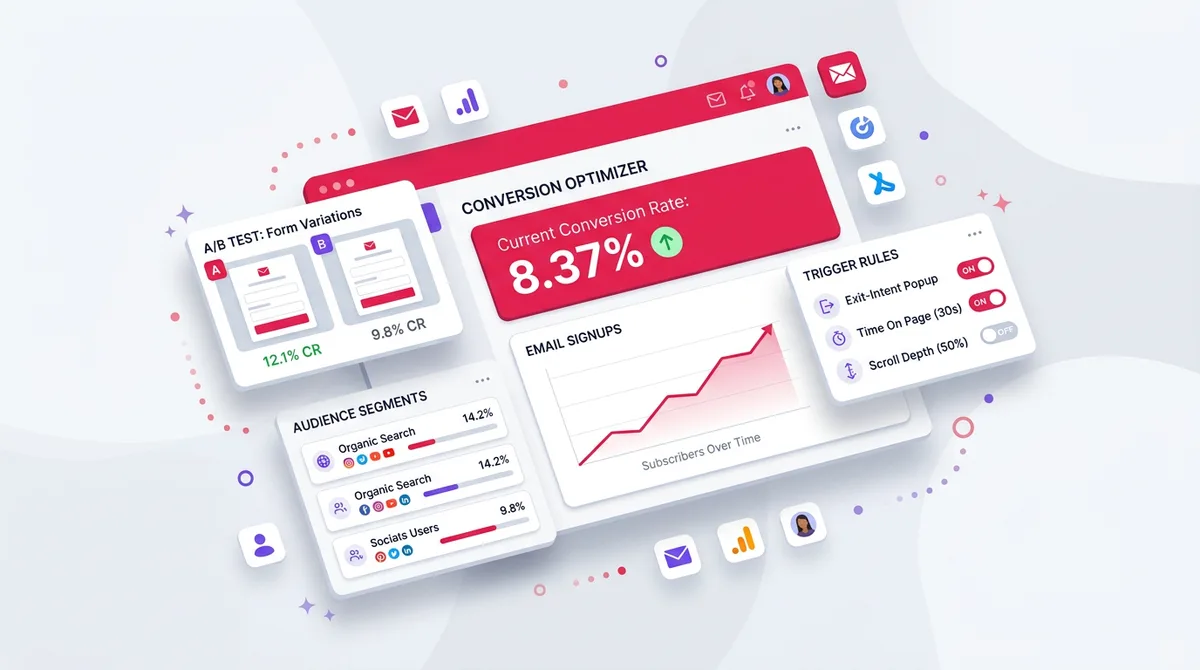 How to Convert 8,37% of Your Visitors into Email Subscribers (Case study)