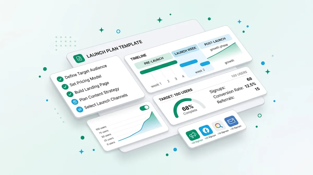 SaaS Launch Plan Template