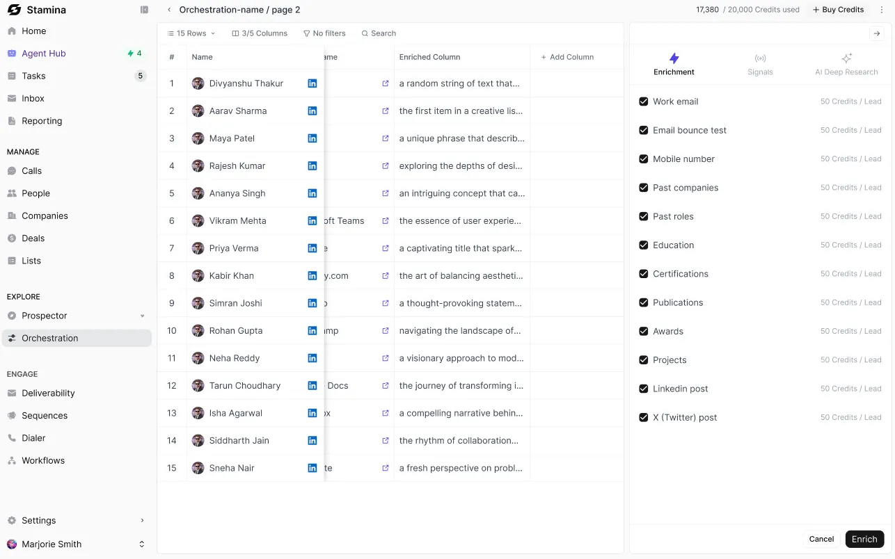 Staminaio screenshot 2