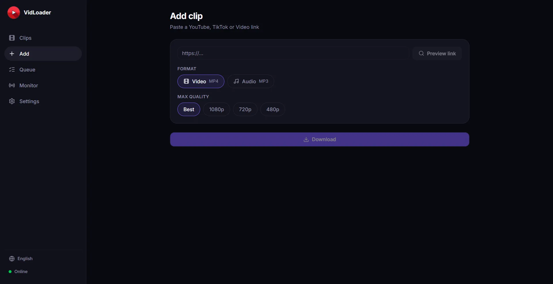 VidLoader screenshot 4