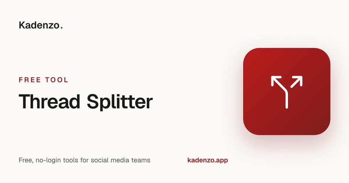 Thread Splitter screenshot