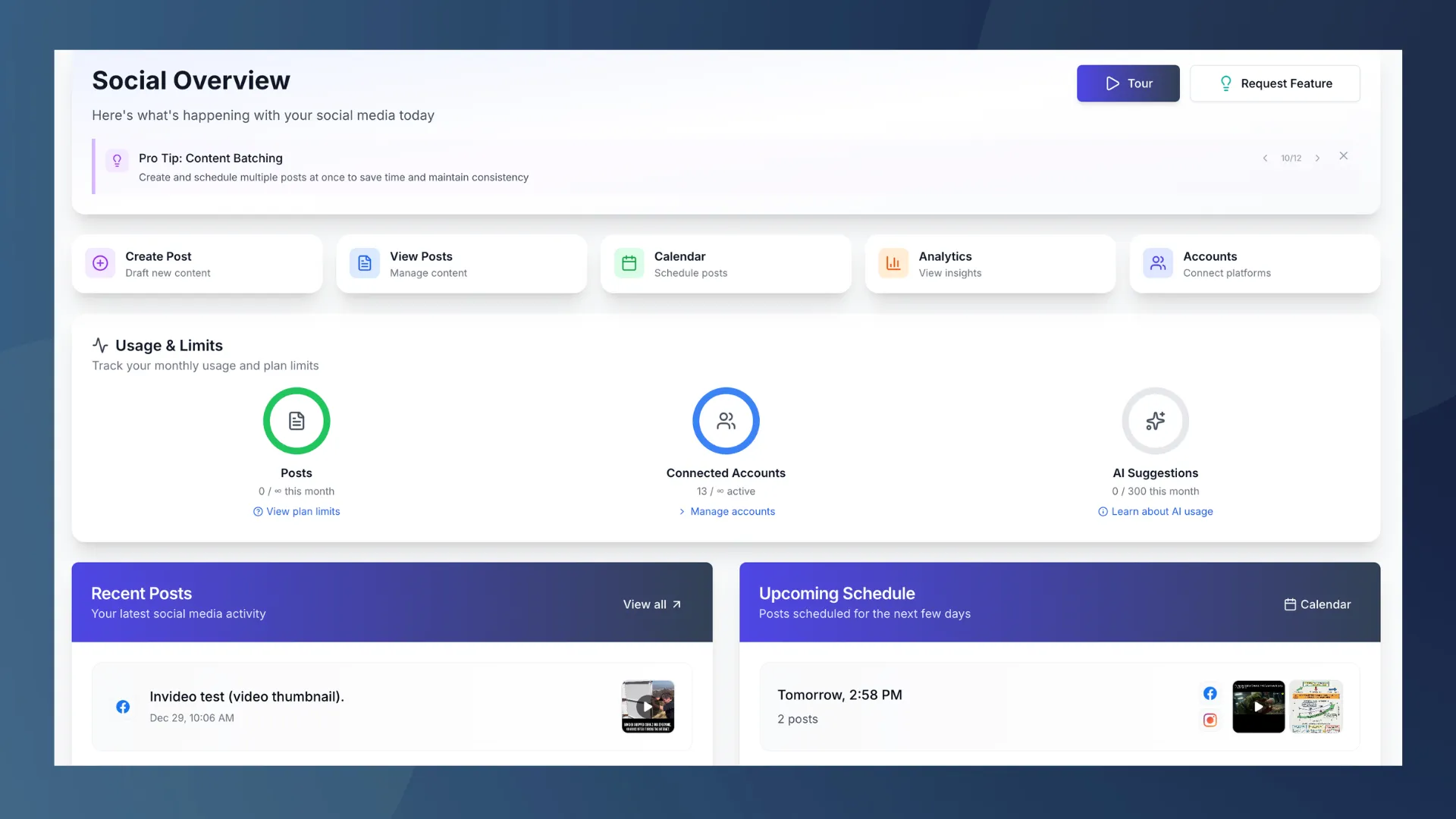 SocialCal screenshot 2