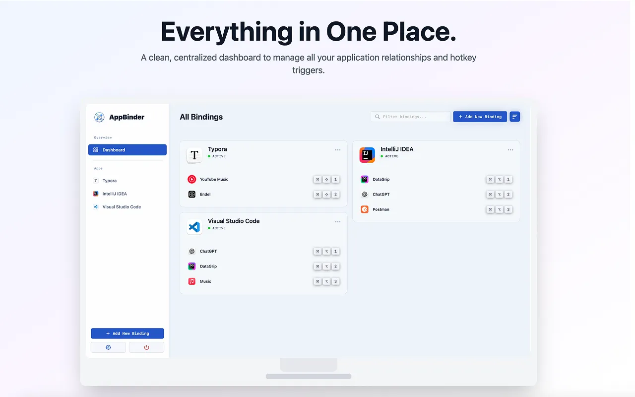 AppBinder screenshot 1