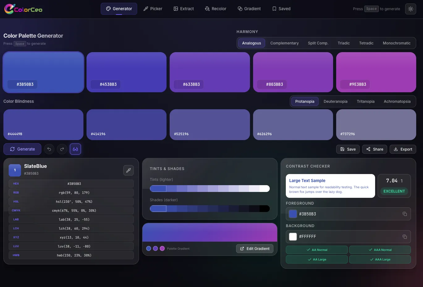Color Ceo screenshot