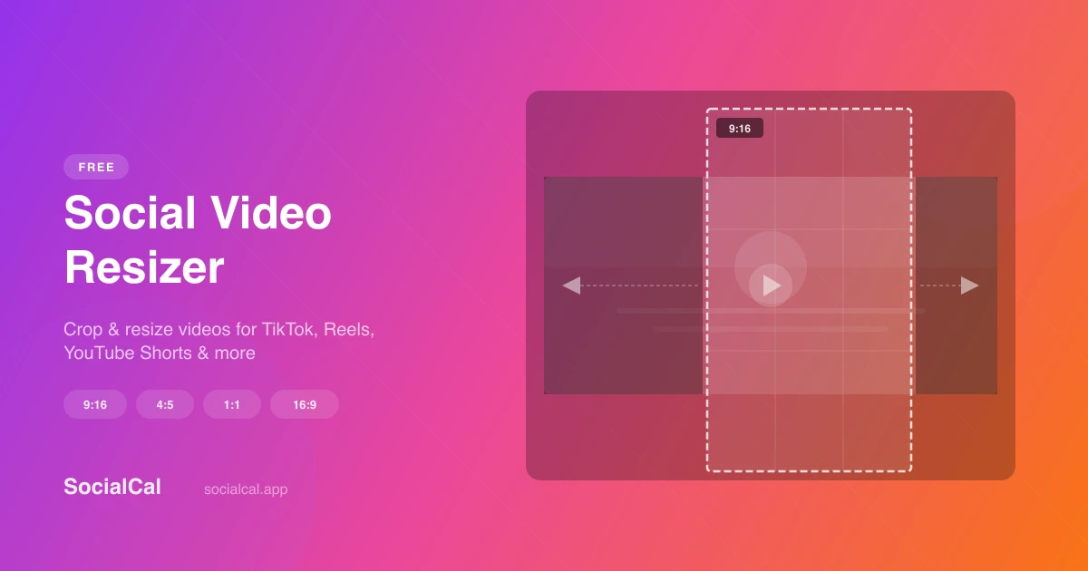 Social Video Resizer screenshot