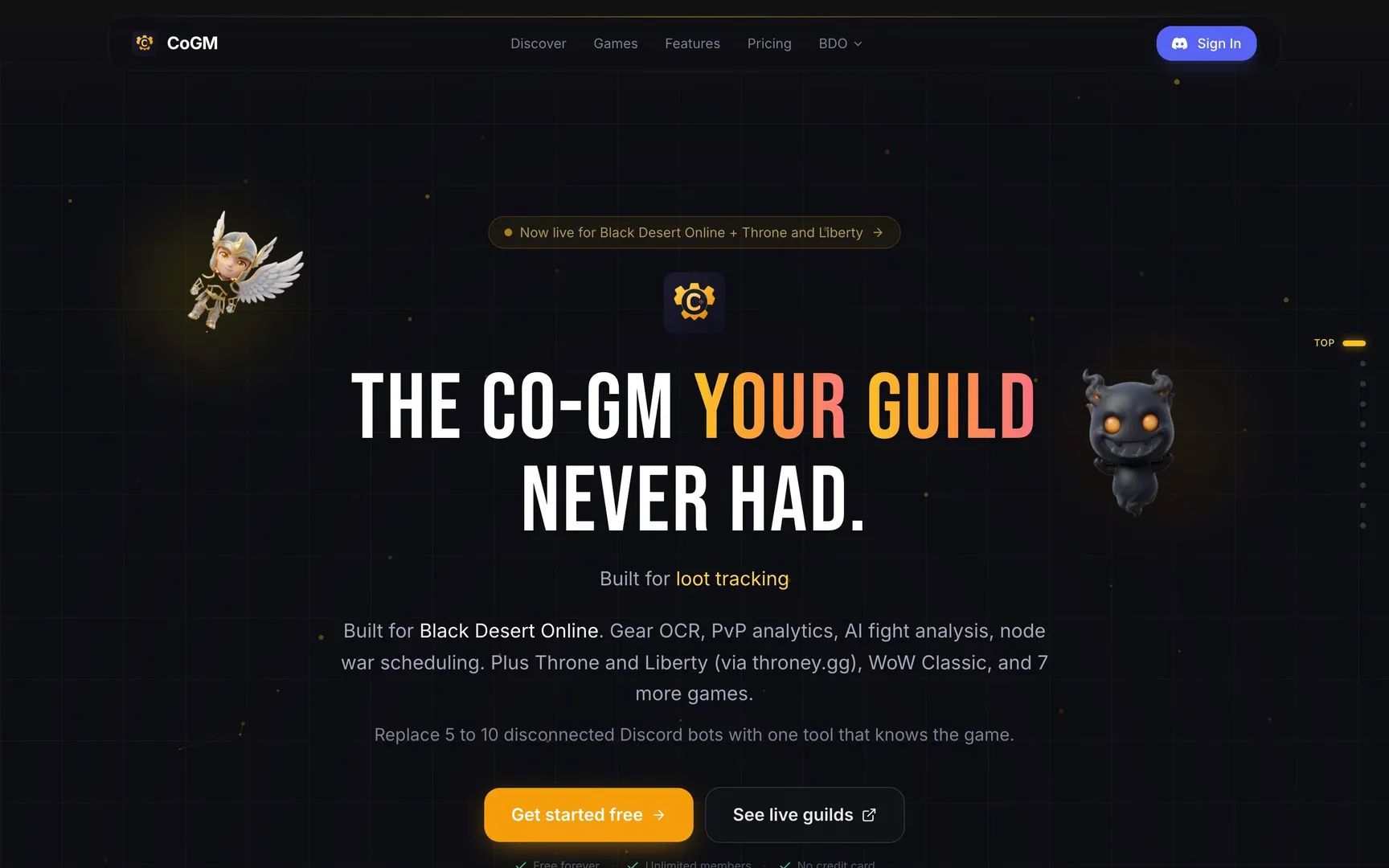 Co-GM screenshot