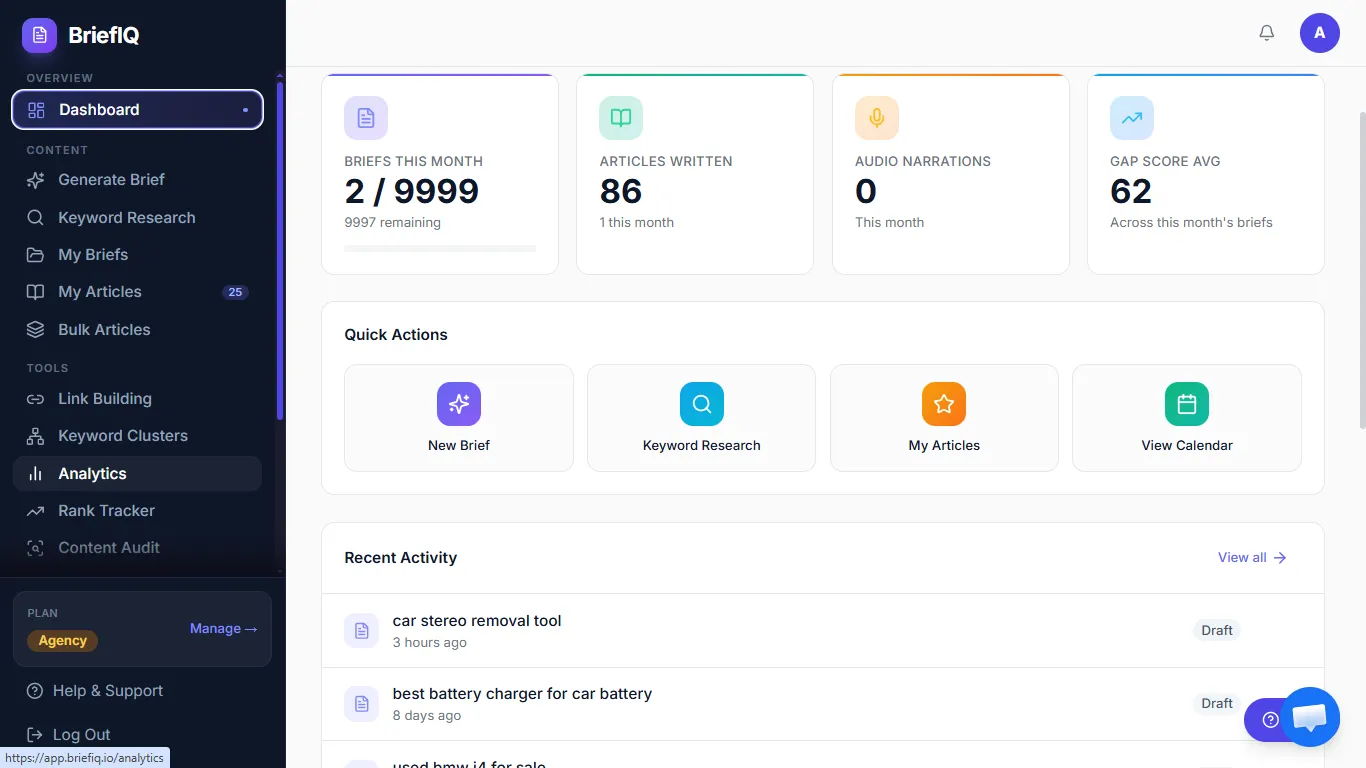 BriefIQ screenshot 3