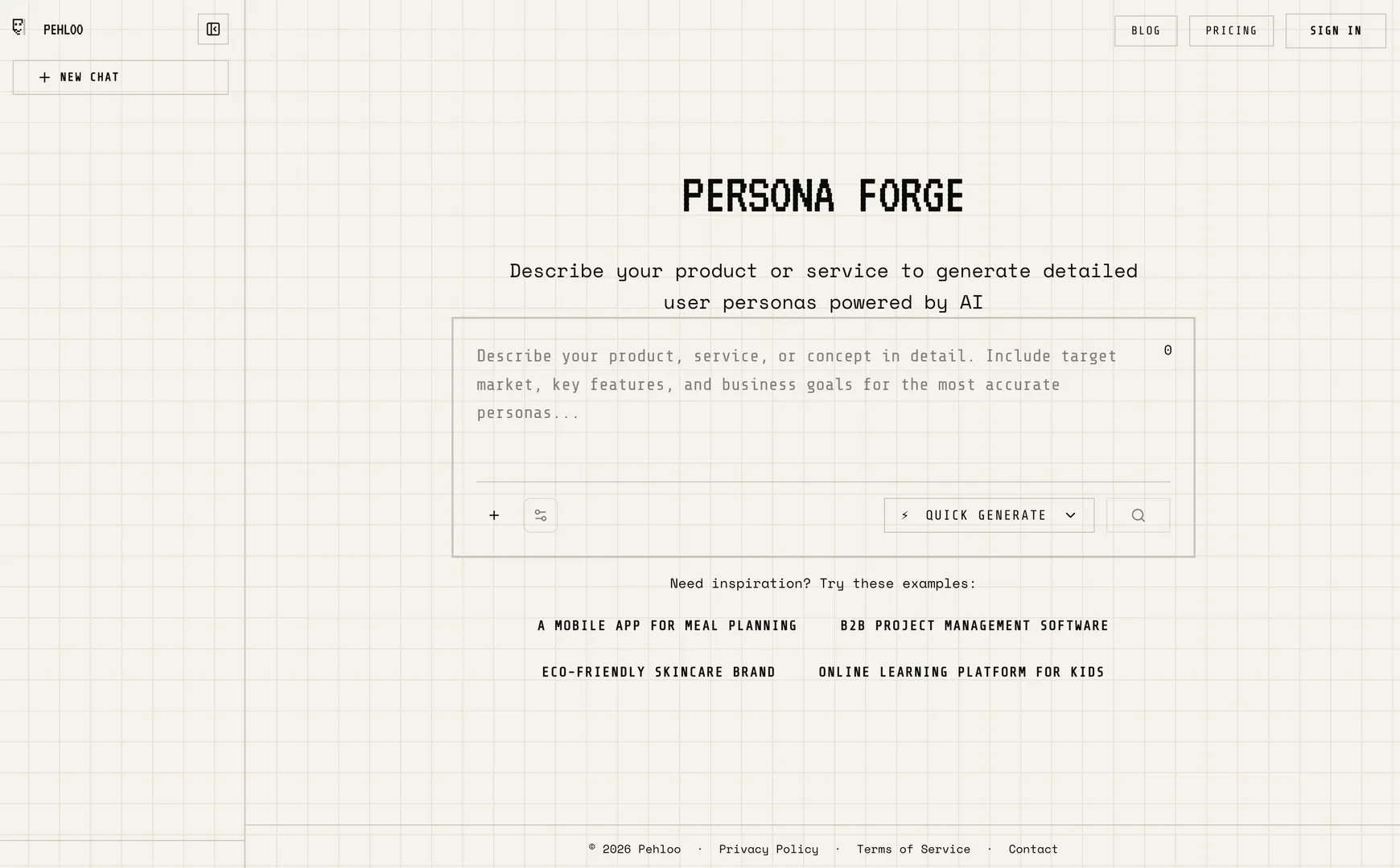 Persona Forge screenshot 1