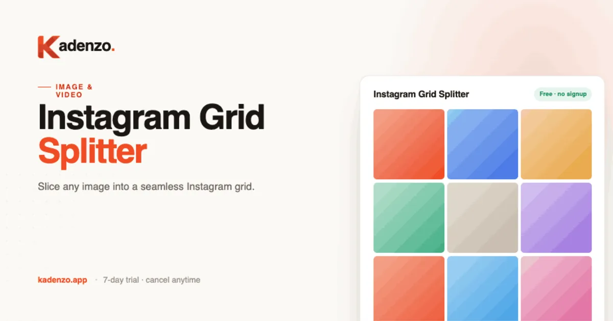 Instagram Grid Splitter screenshot