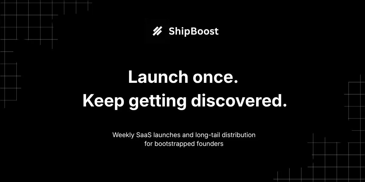 ShipBoost screenshot