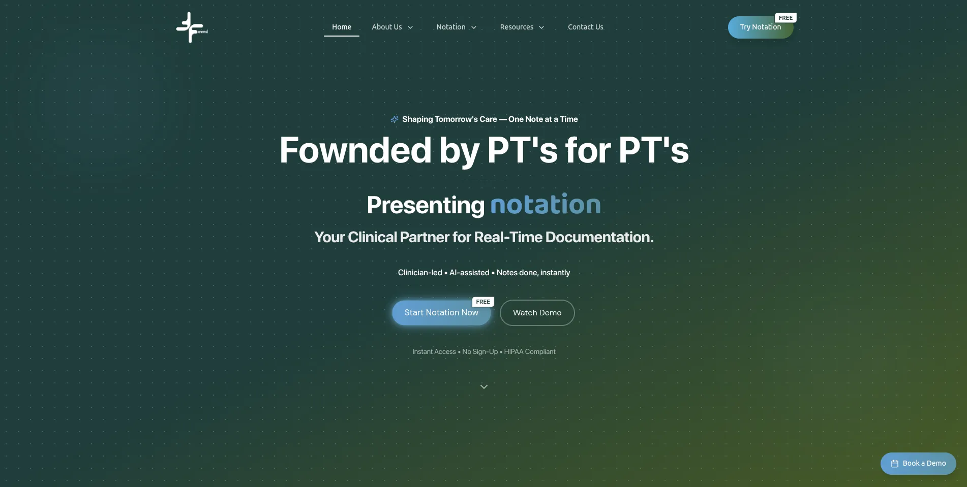 Notation by Fownd screenshot 1