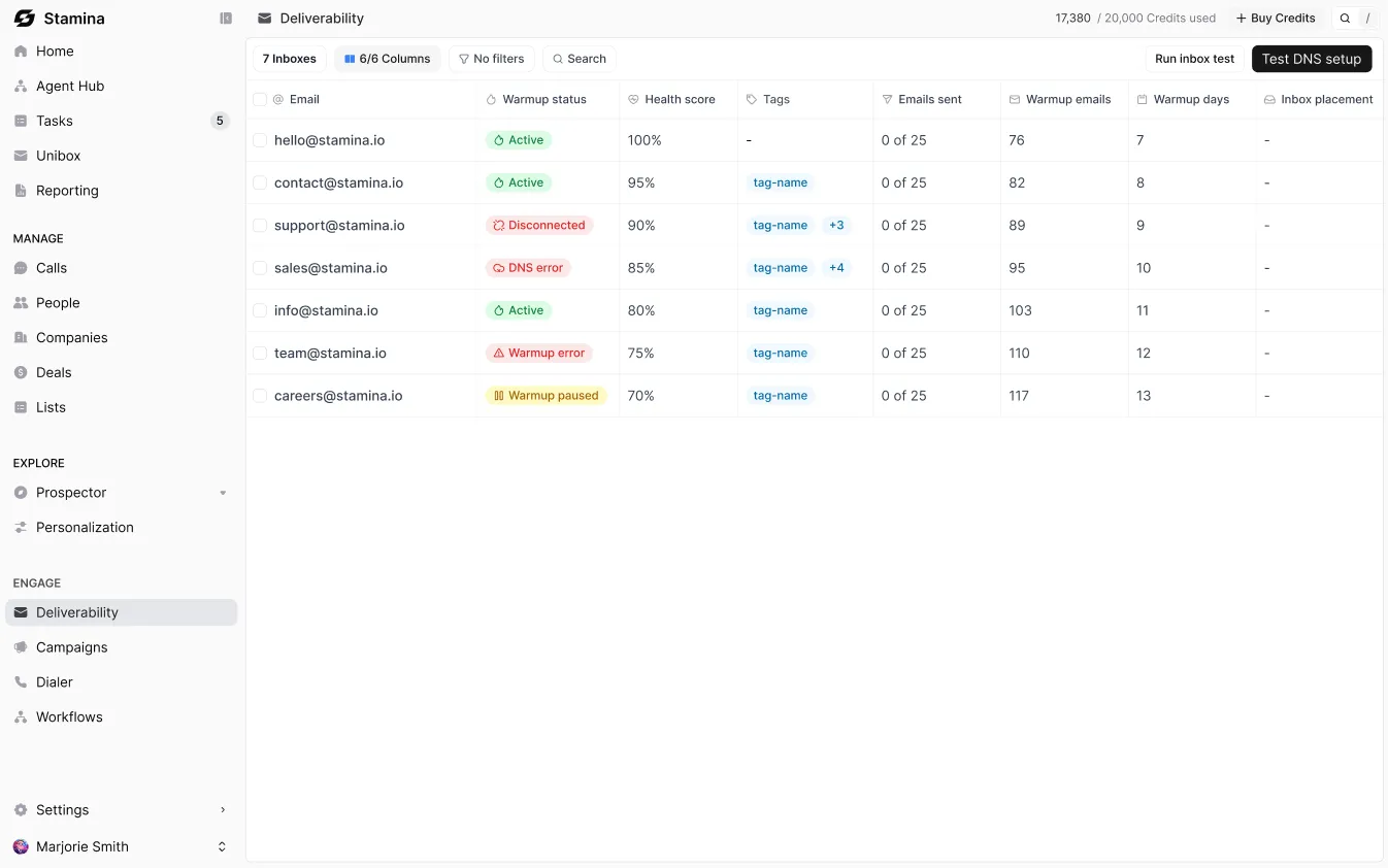 Staminaio screenshot 3