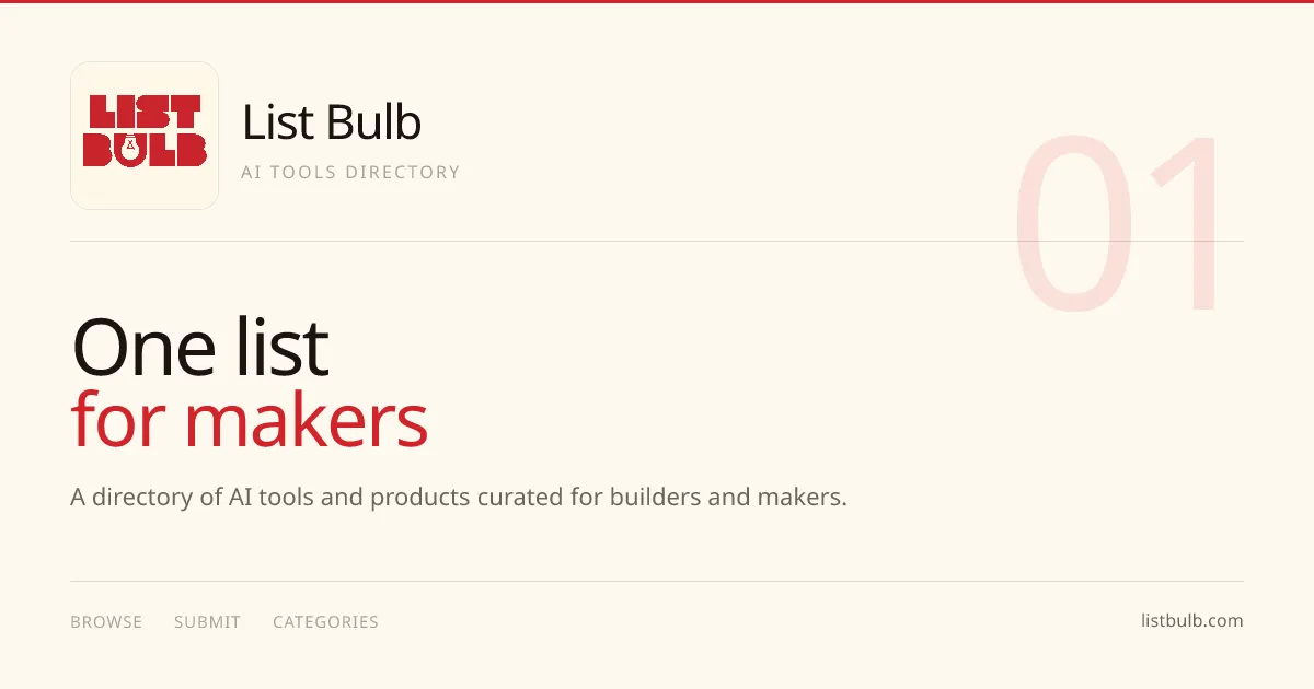List Bulb screenshot
