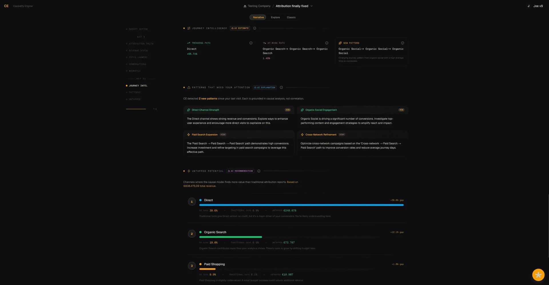 Causality Engine screenshot 3