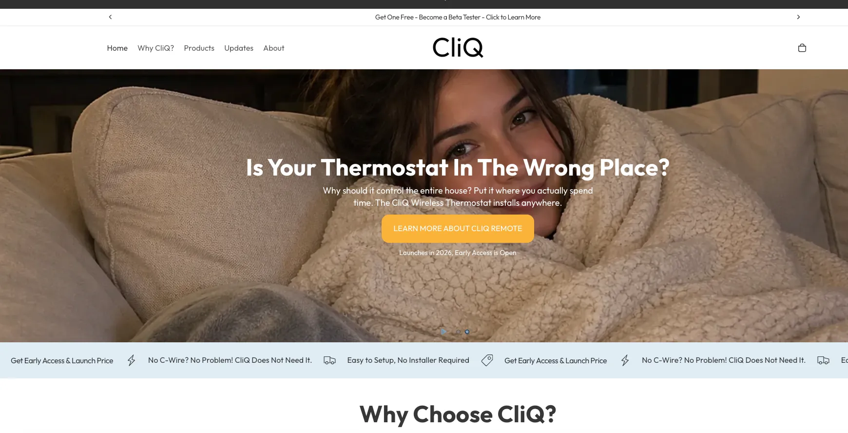 CliQ For Home screenshot 1