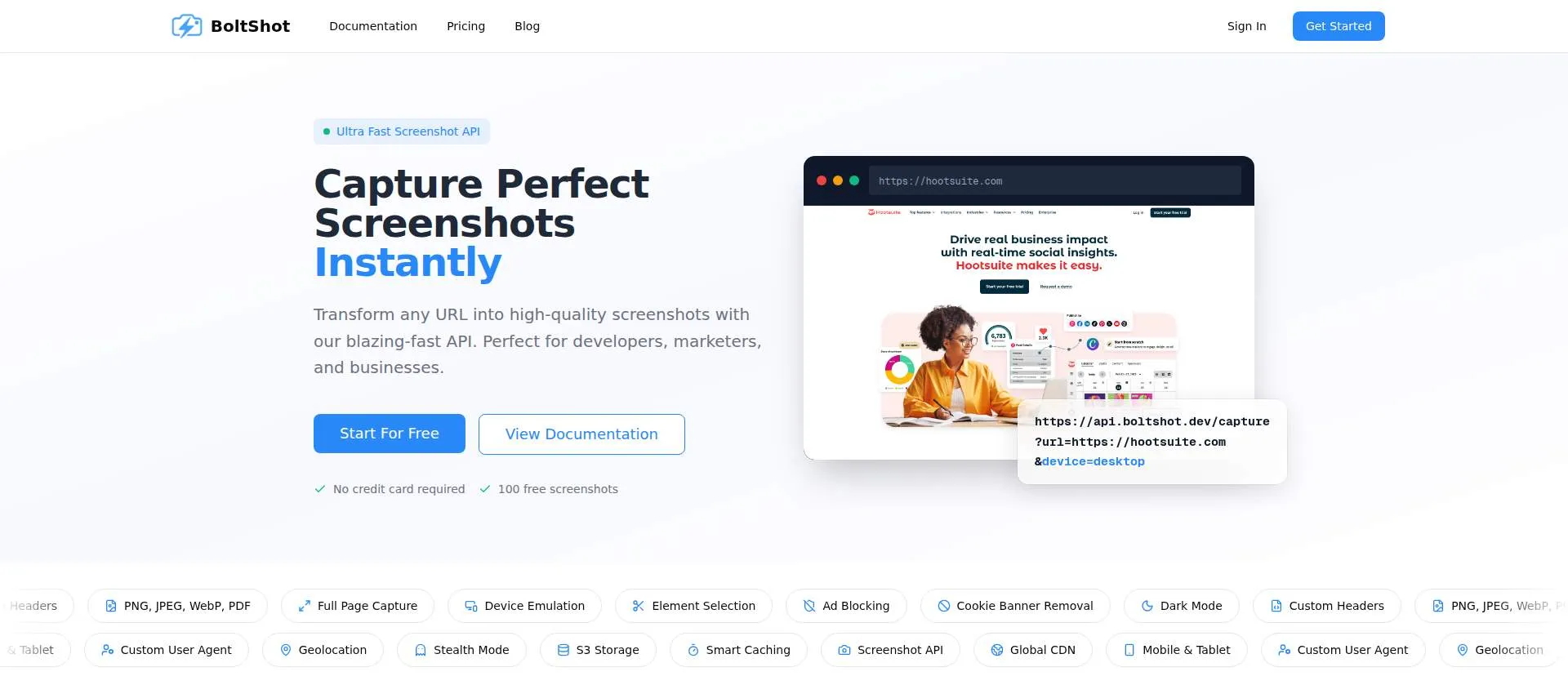 BoltShot screenshot