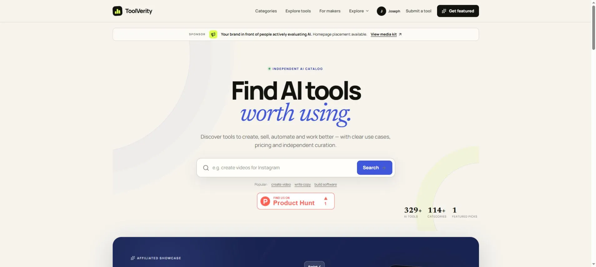 ToolVerity screenshot