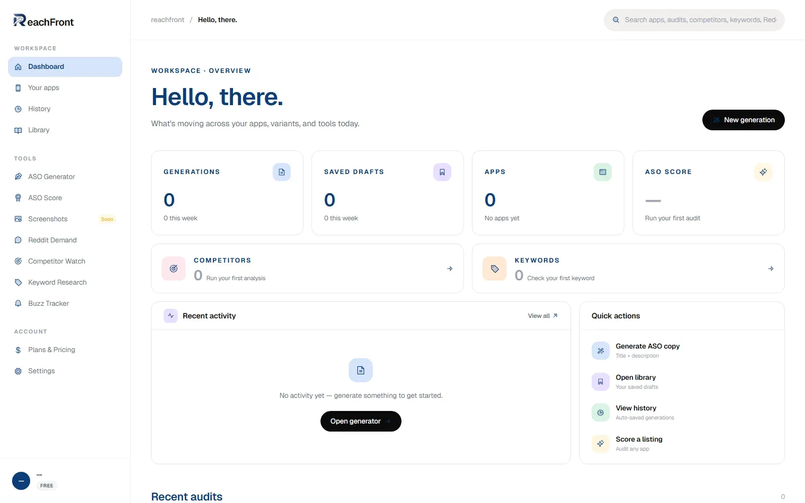 ReachFront screenshot 2