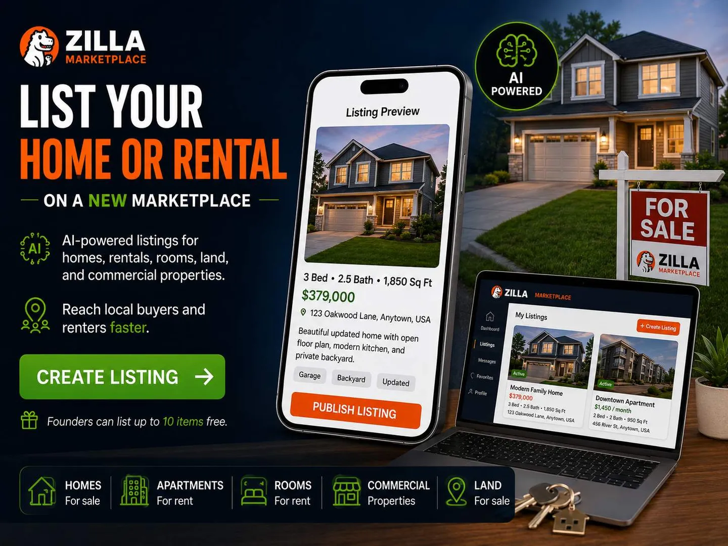 Zilla Marketplace screenshot