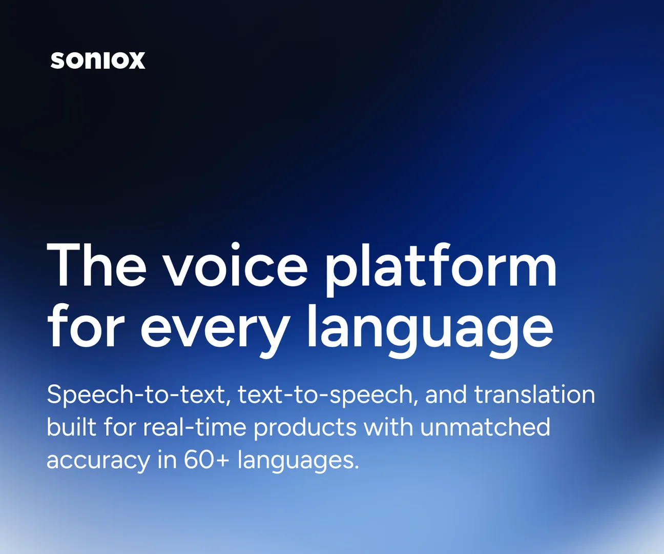 Soniox screenshot 1