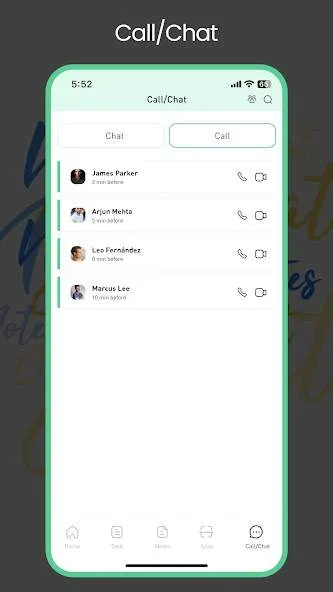 Notesnchat screenshot