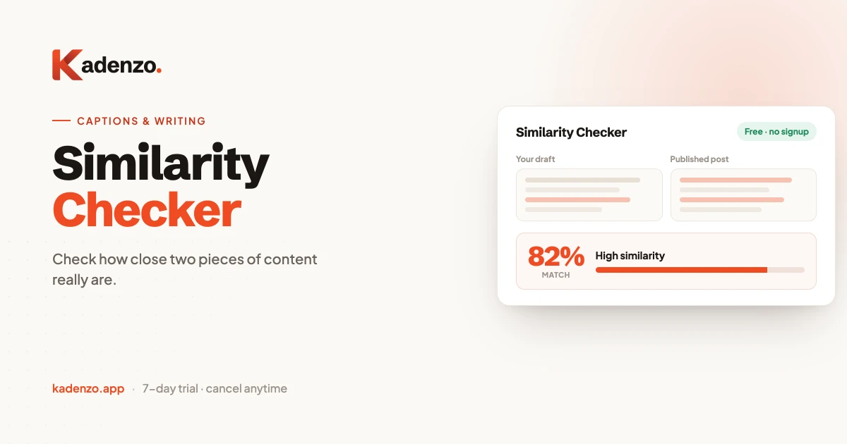Text Similarity Checker screenshot